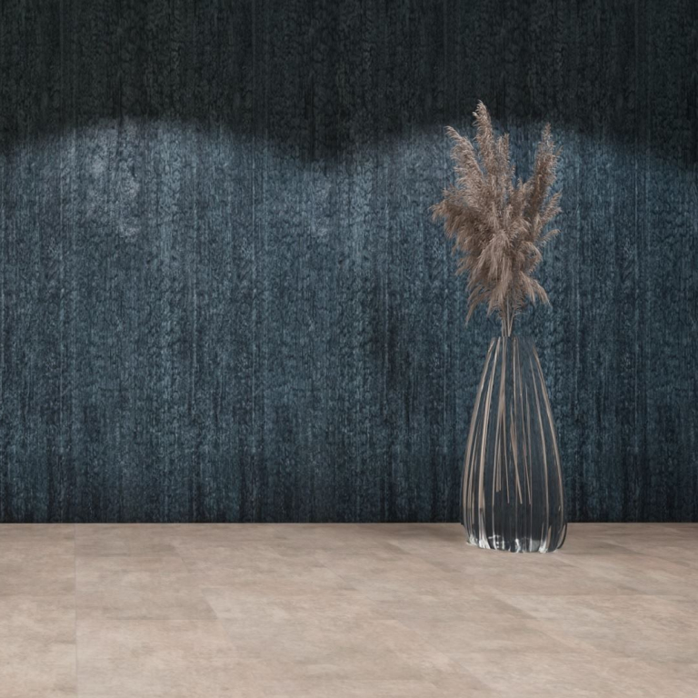 xStone mineralwand flexroll fireplank ocean Raumfoto